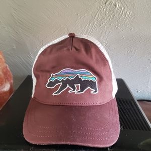 NWOT Women's patagonia hat fitz roy bear layback